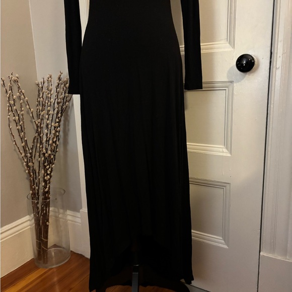 Donna Ricco Classic Black Long Sleeve Dress - Picture 6 of 6